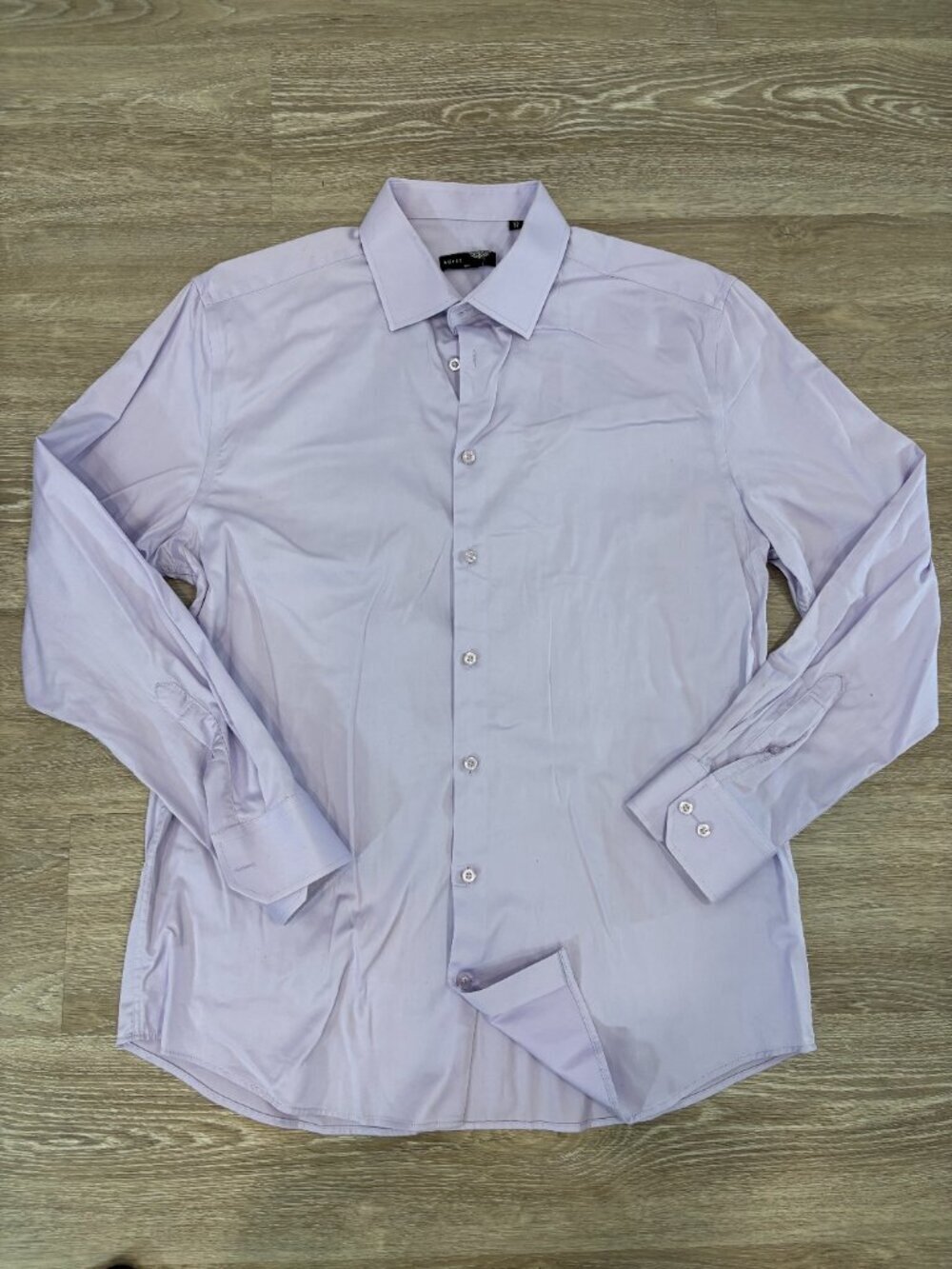 Hörst Stretch solid shirt Slim fit Cotton Stretch sz 17.5 44